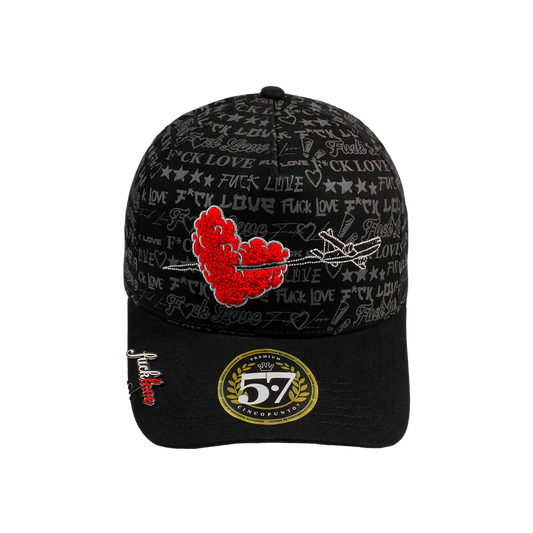 Fake Love Fuck Love Airplane Heart Black