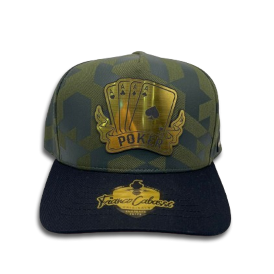 Poker Gold Camo Green