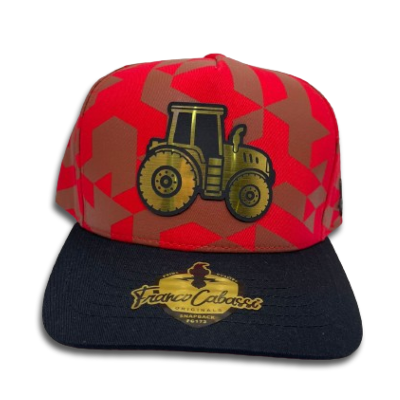 Tractor red camo